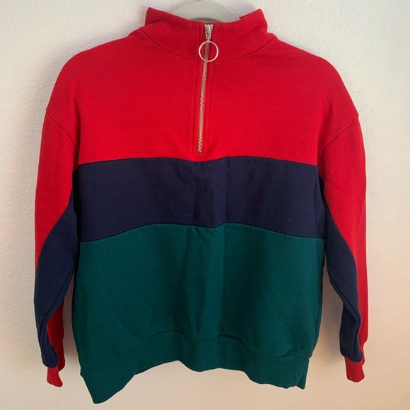 Forever 21 Tops - Forever 21 Half-Zip Crewneck Size: M Forever 21 Tops - Forever 21 Half-Zip Crewneck Size: M